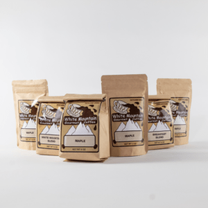 White Mountain Gourmet Coffee in various flavors