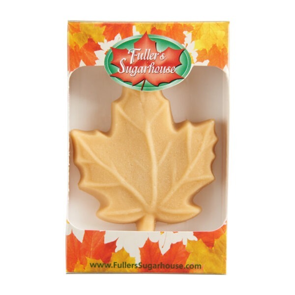 2.0 oz. Maple Leaf shaped Pure NH Maple Syrup Candy