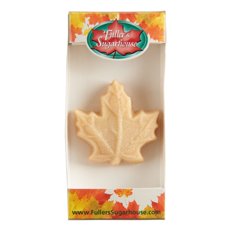 0.75 oz. Maple Leaf Pure Maple Syrup Candy Fuller's Sugarhouse