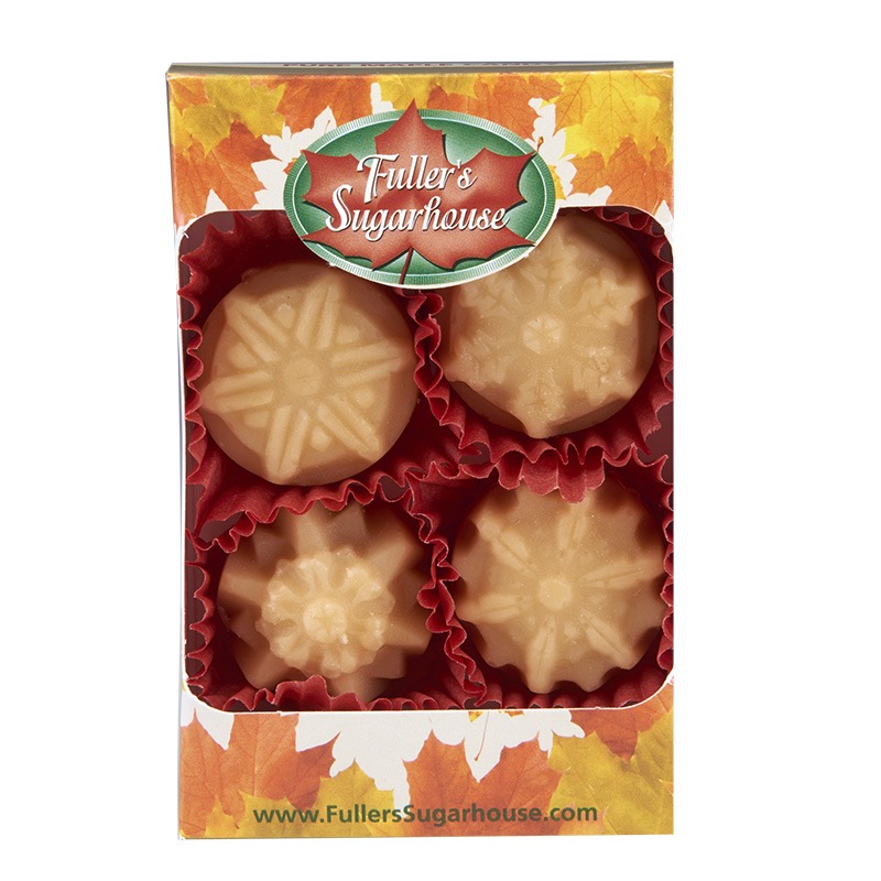 4 piece Snowflake Gift Box - Pure Maple Syrup Candy