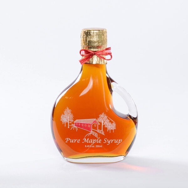 Pure New Hampshire Maple Syrup in Glass Bottles