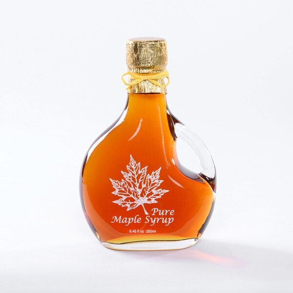 Pure New Hampshire Maple Syrup in Glass Bottles