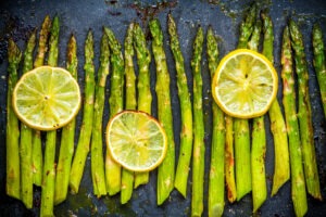 maple roasted asparagus