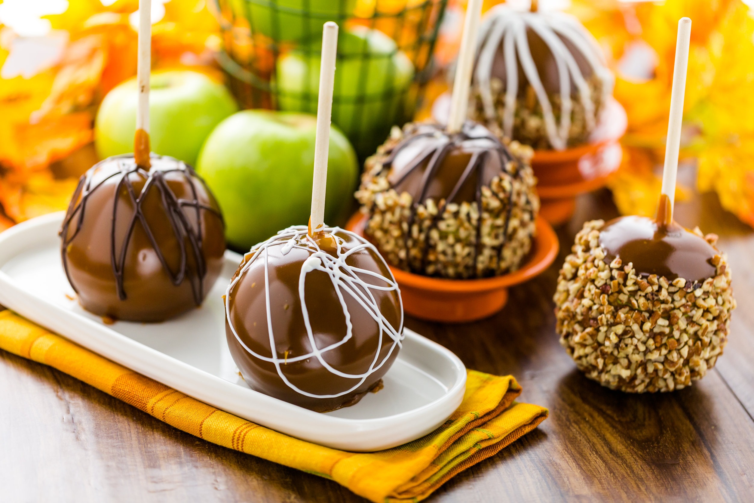 Maple Caramel Apples