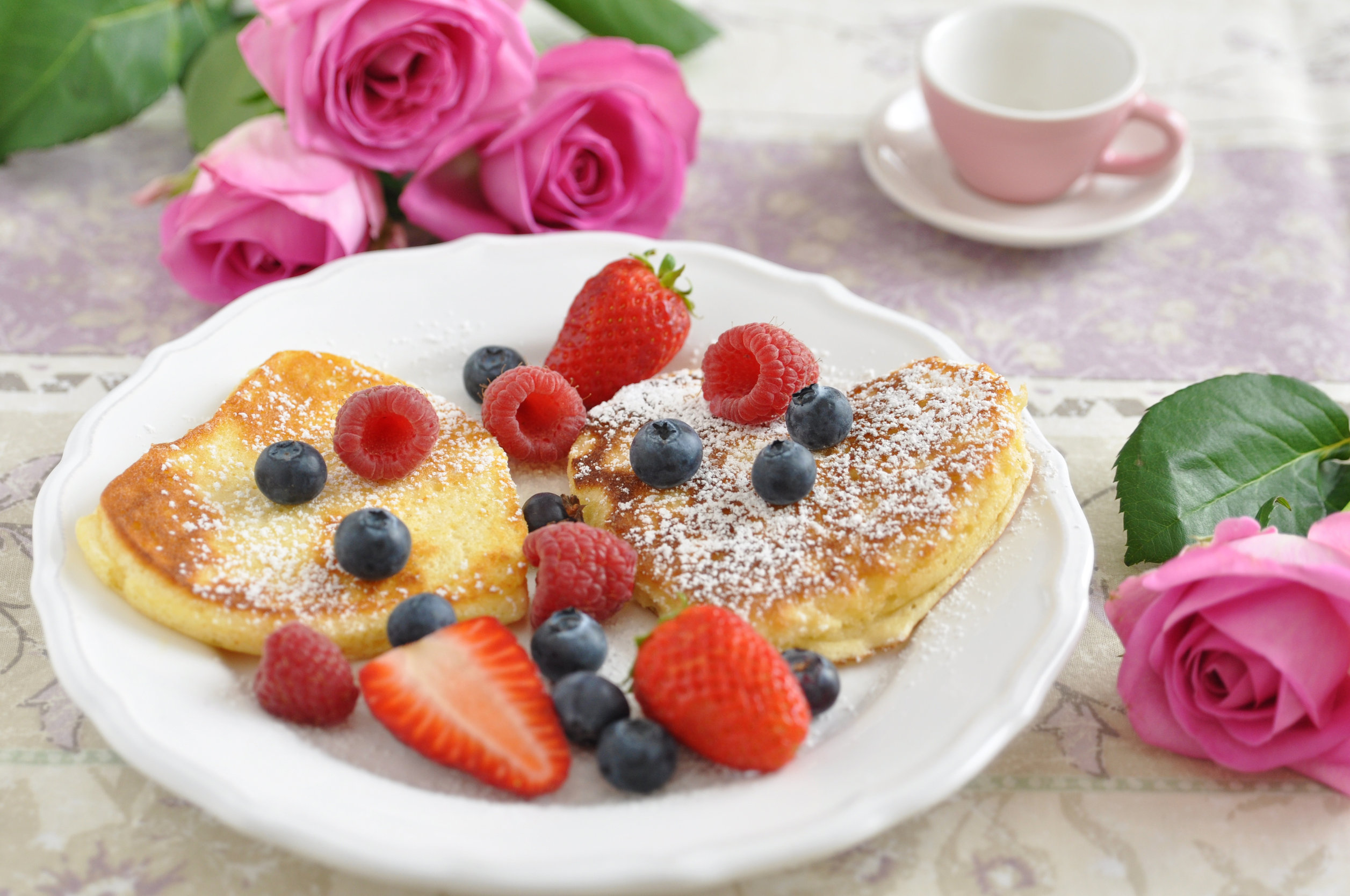 Maple Oatmeal Pancakes