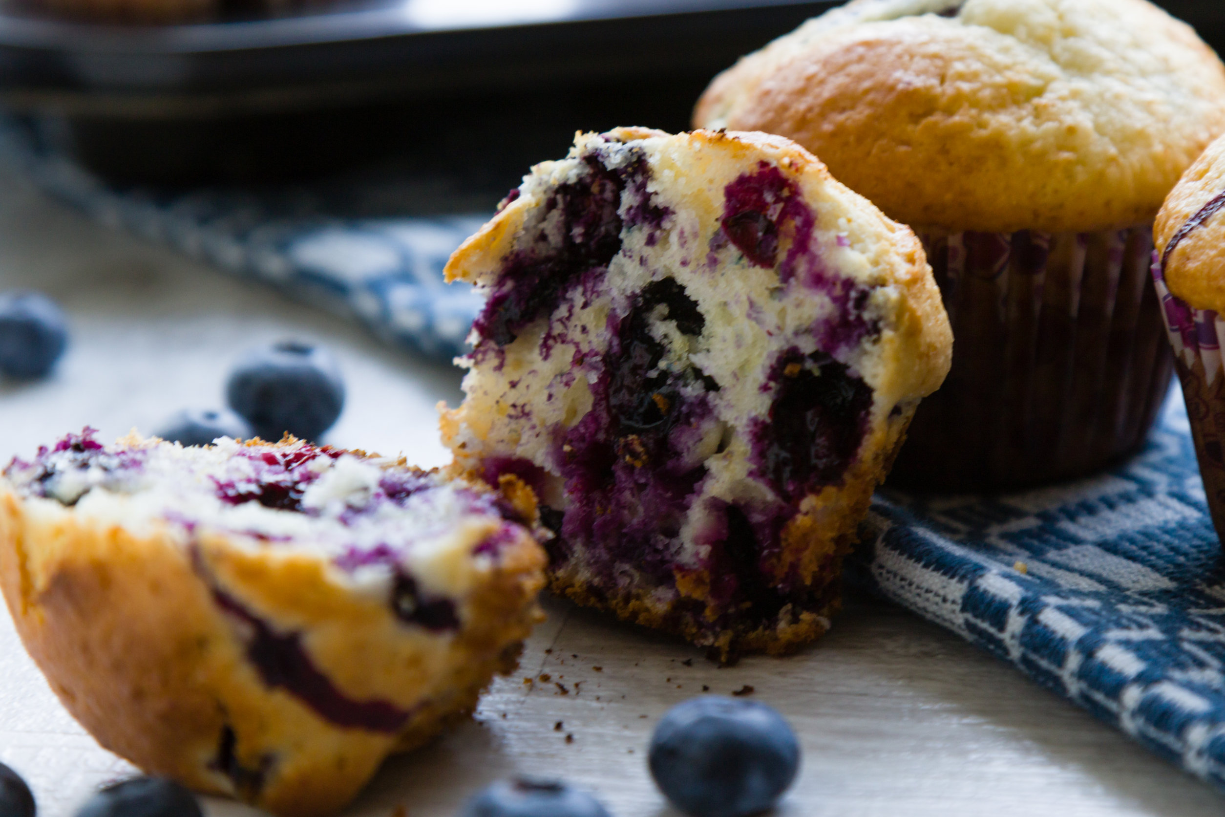 Blueberry Maple Muffins