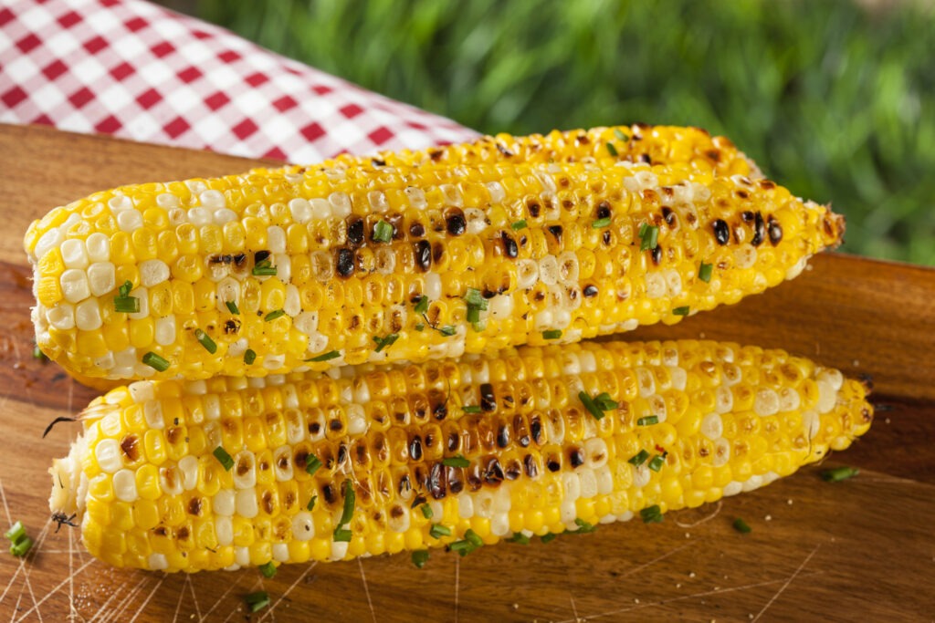 maple grilled corn