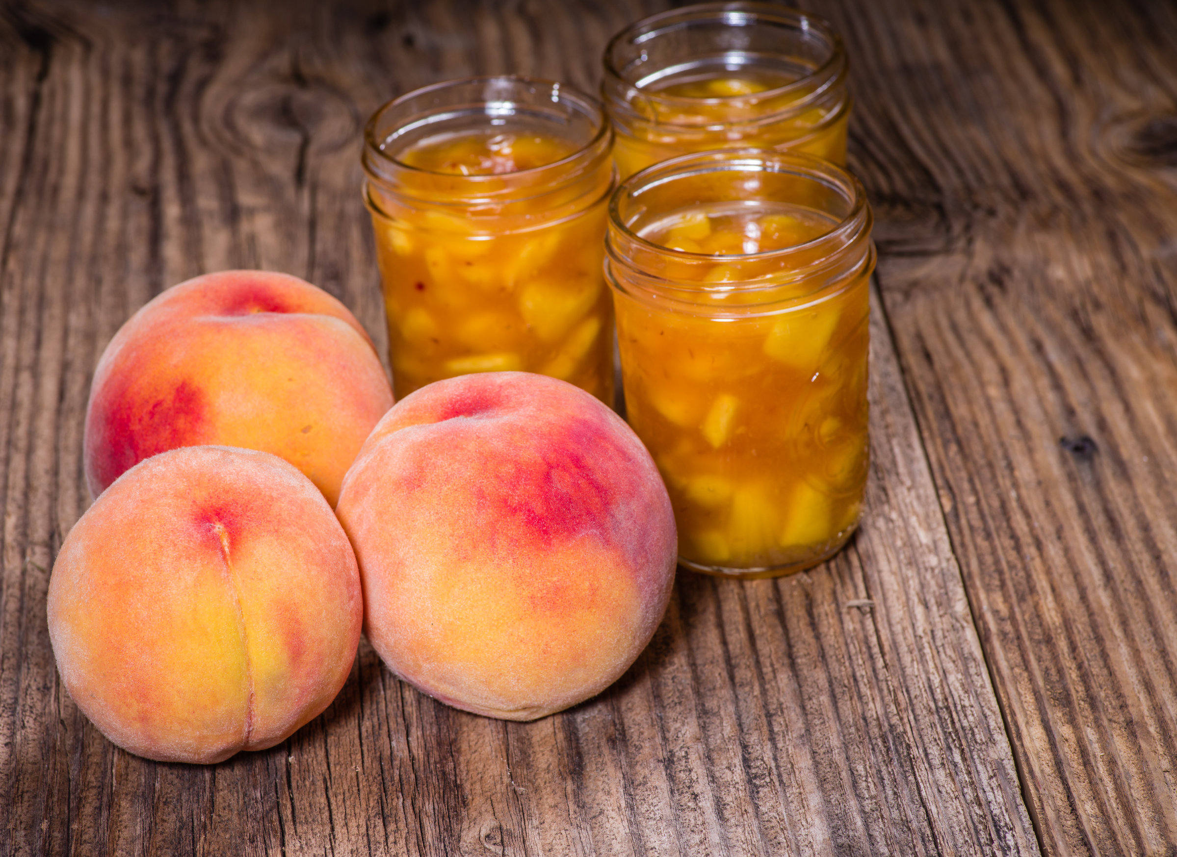 Maple Peach Preserves