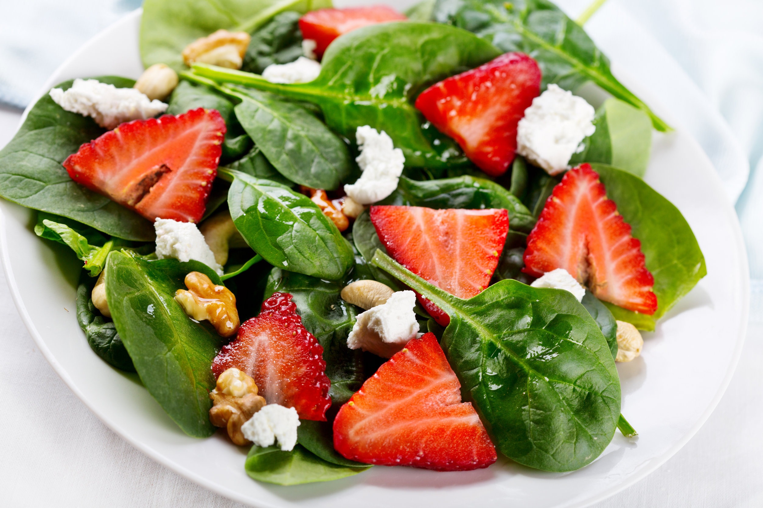 Sweet Maple Strawberry Salad