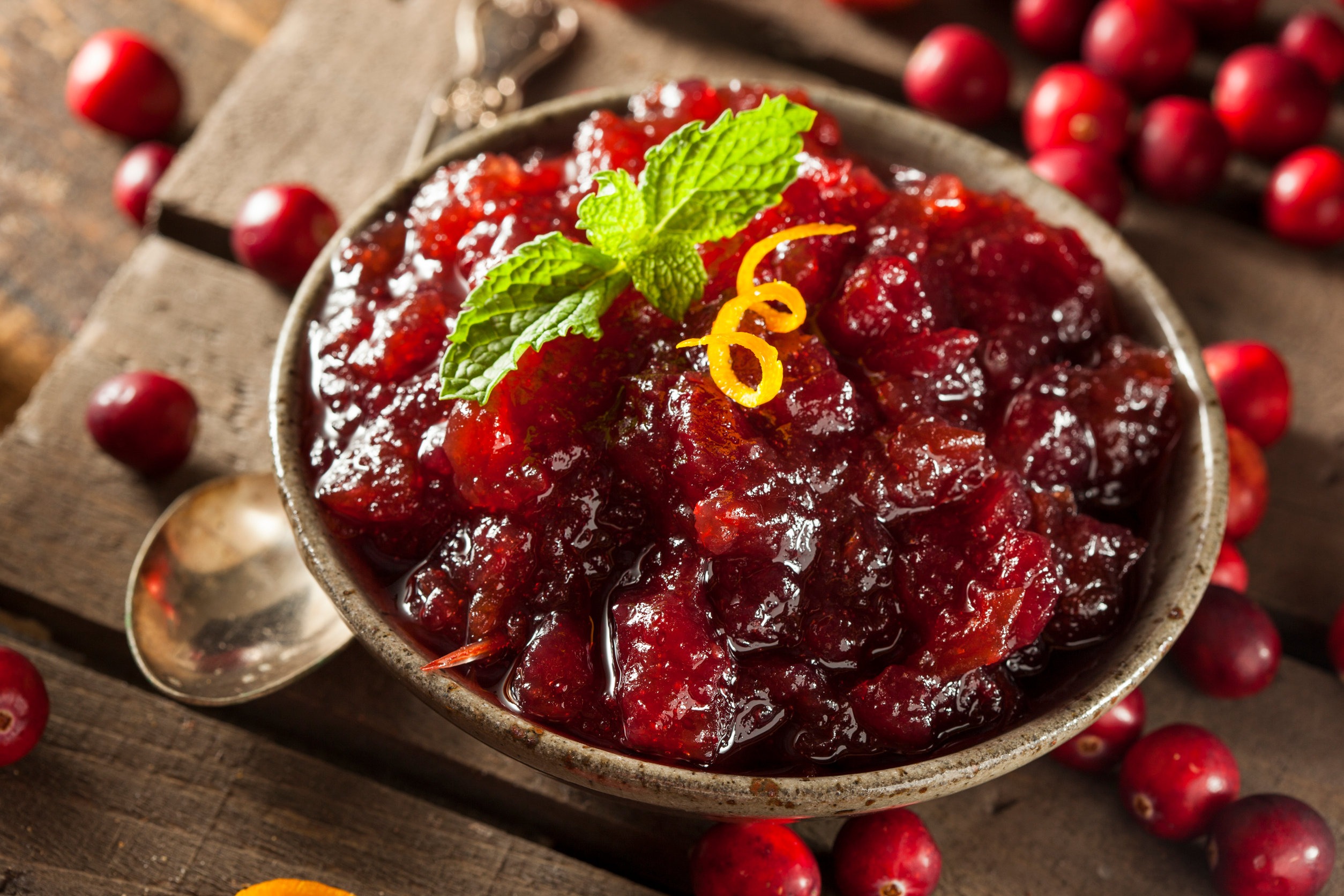 Maple Orange Cranberry Sauce