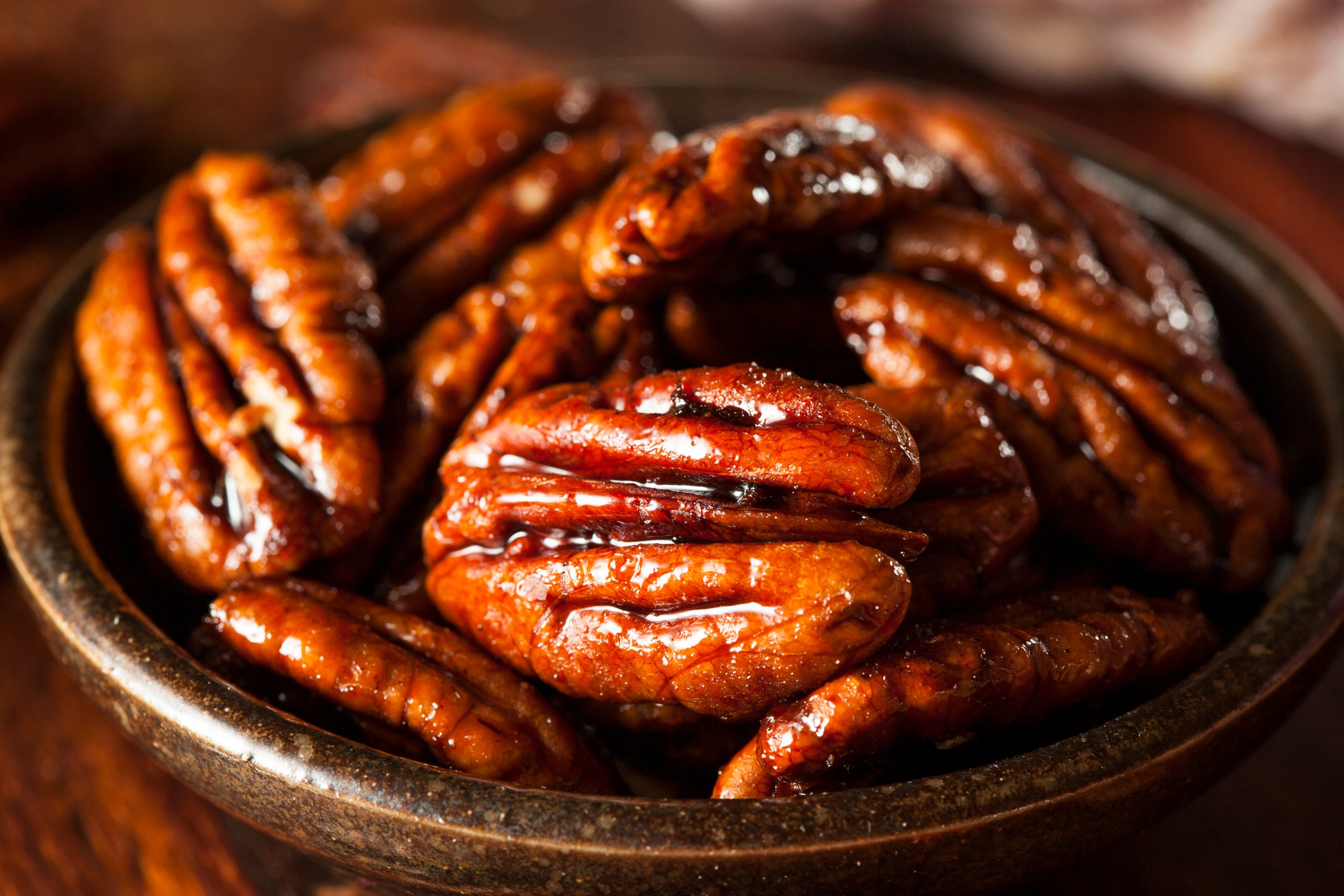 Maple Roasted Pecans