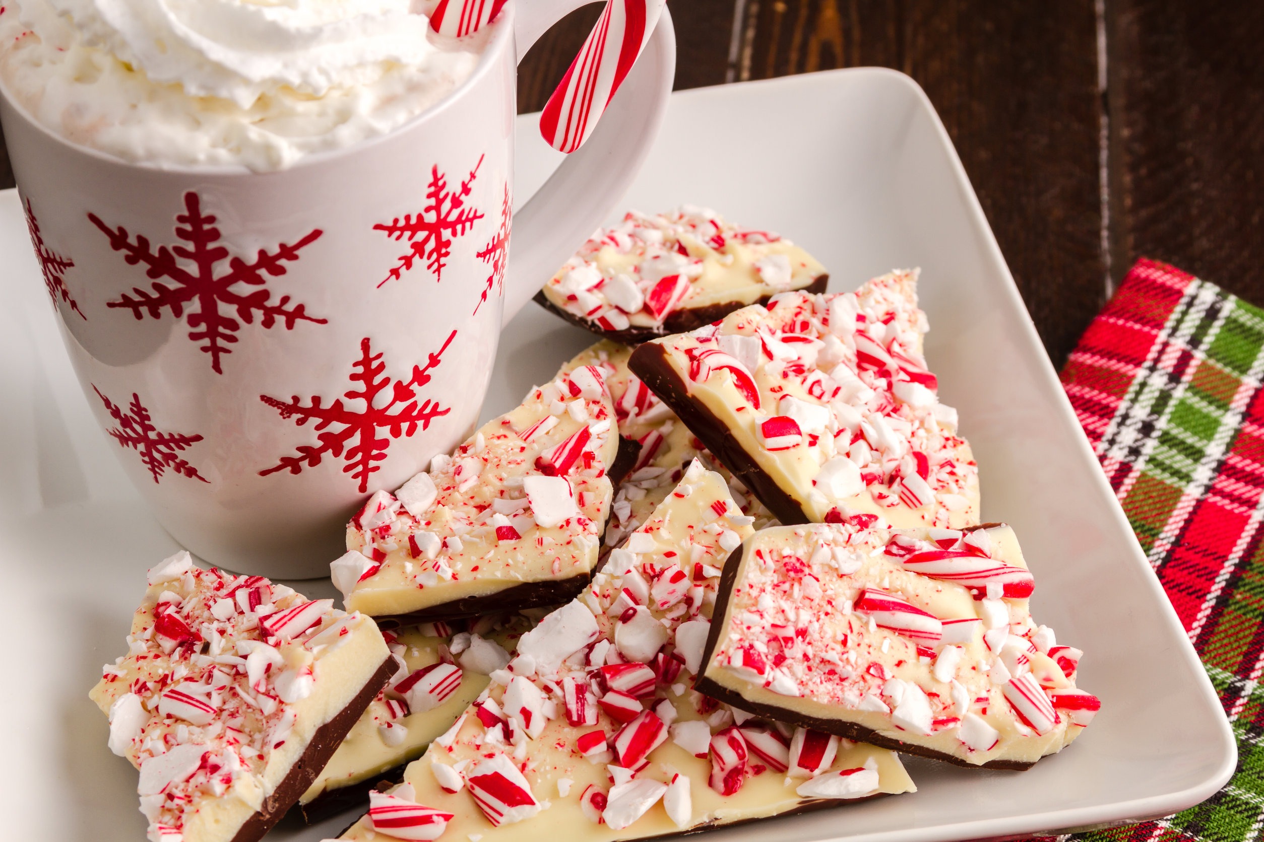 Maple Peppermint Bark