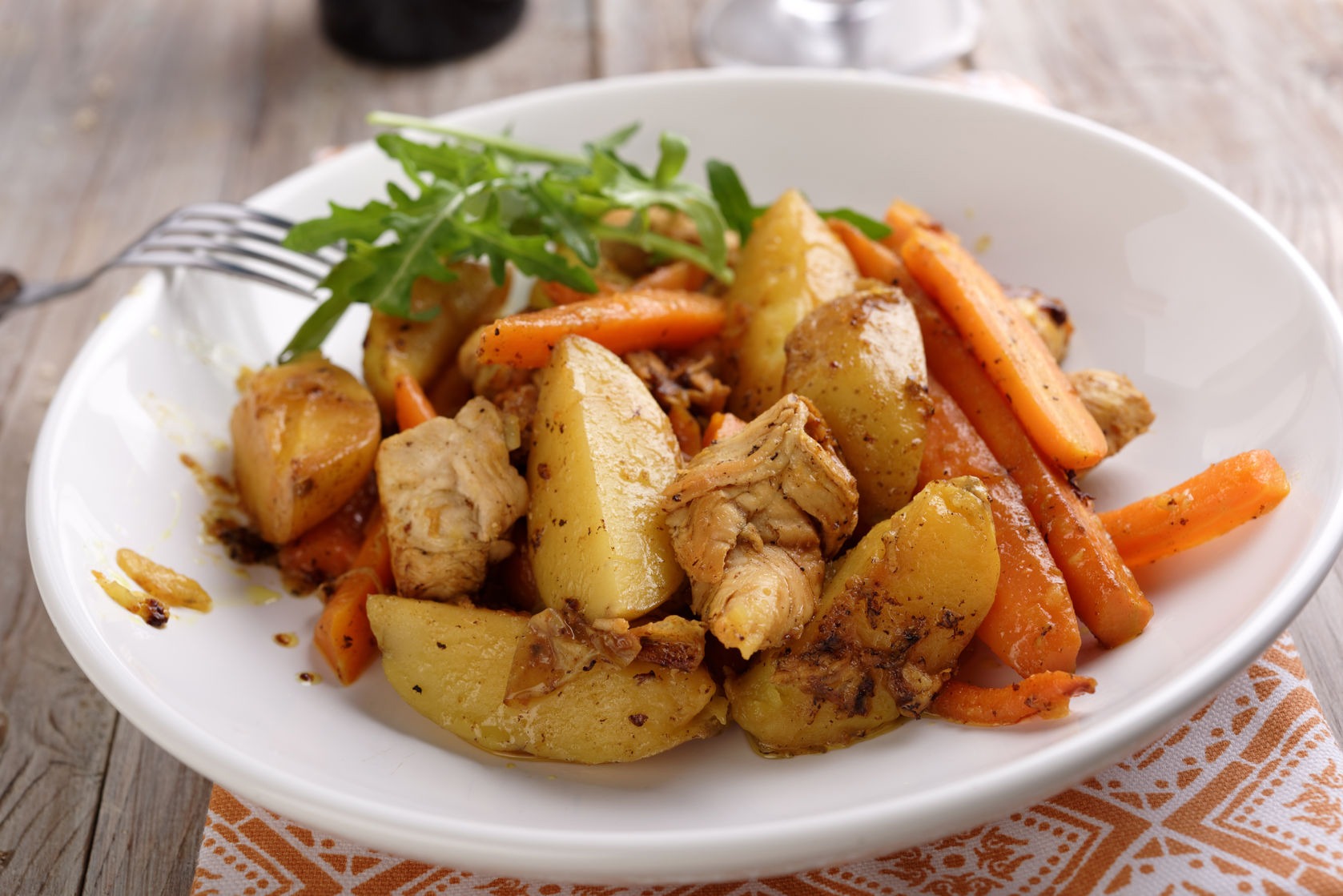 Crockpot Maple Chicken & Veggies