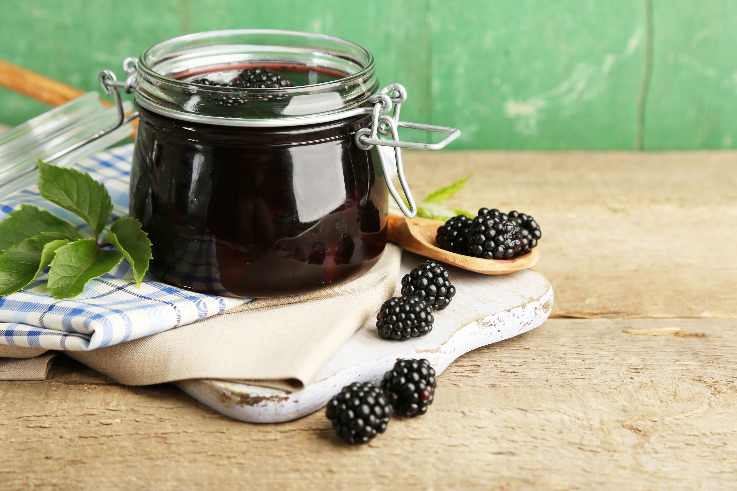 Maple Blackberry Syrup