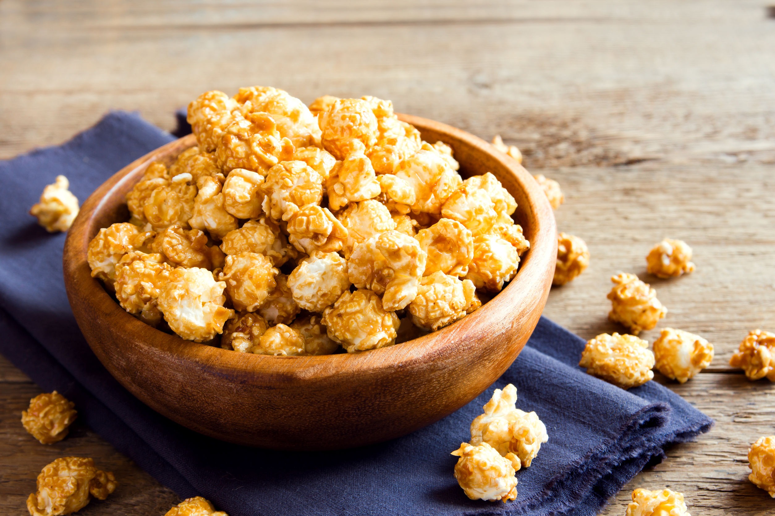 Maple Cinnamon Caramel Popcorn