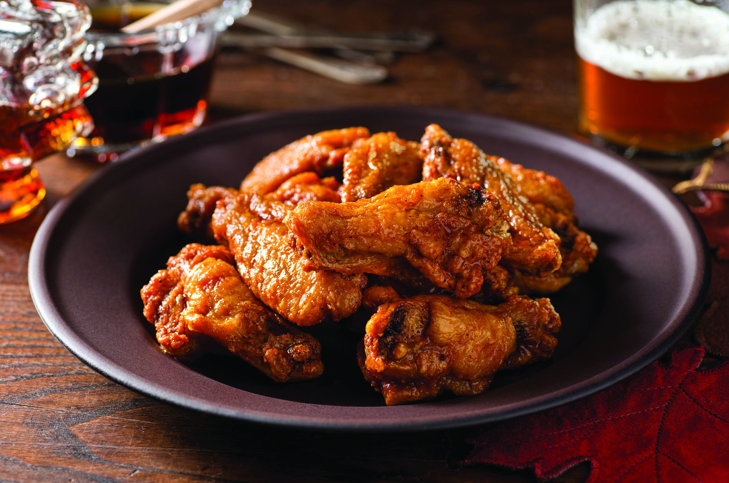 Maple Beer Chili Chicken Wings Recipe