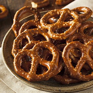 Maple Glazed Pretzels