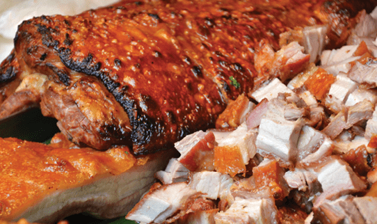 Maple Mustard Pork Belly