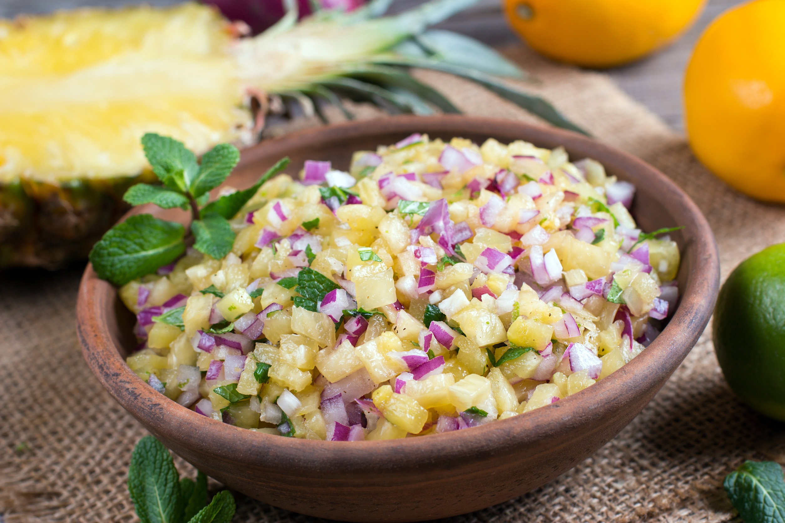 Maple Pineapple Salsa