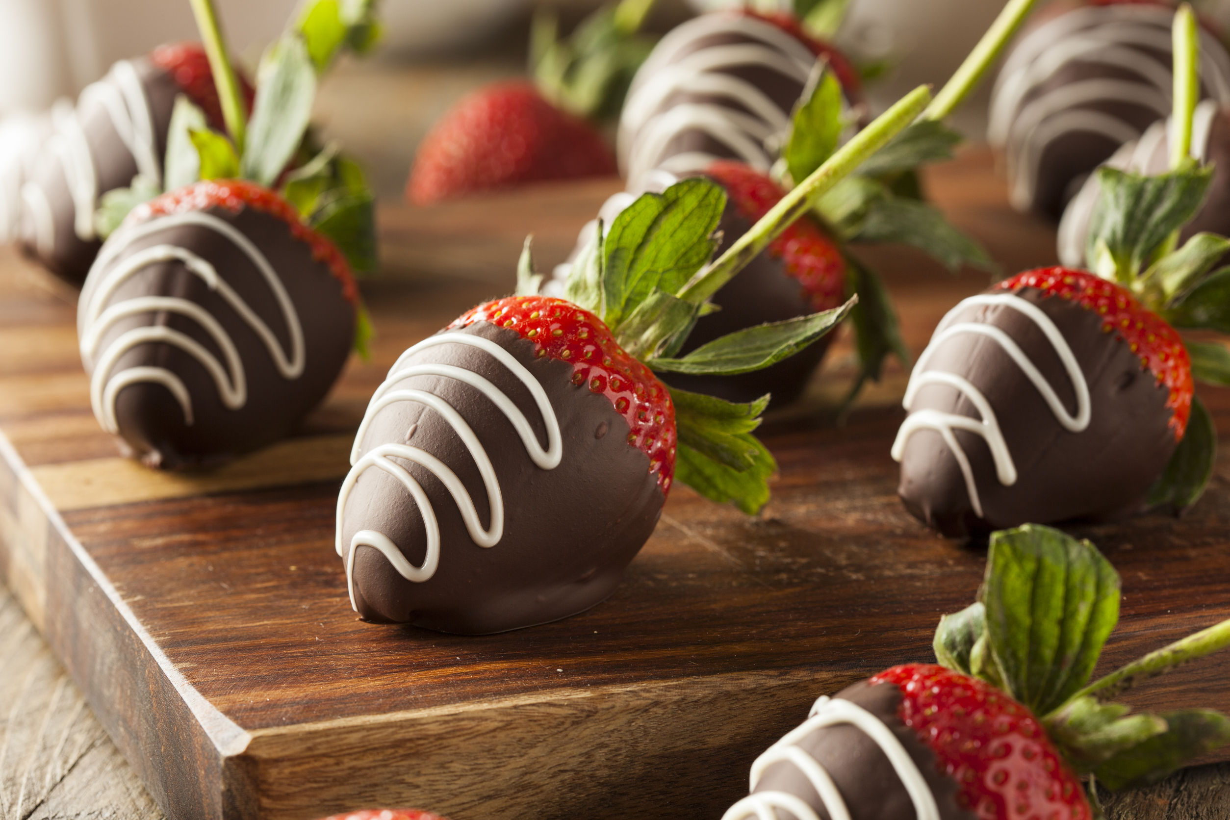 Maple Chocolate Strawberries