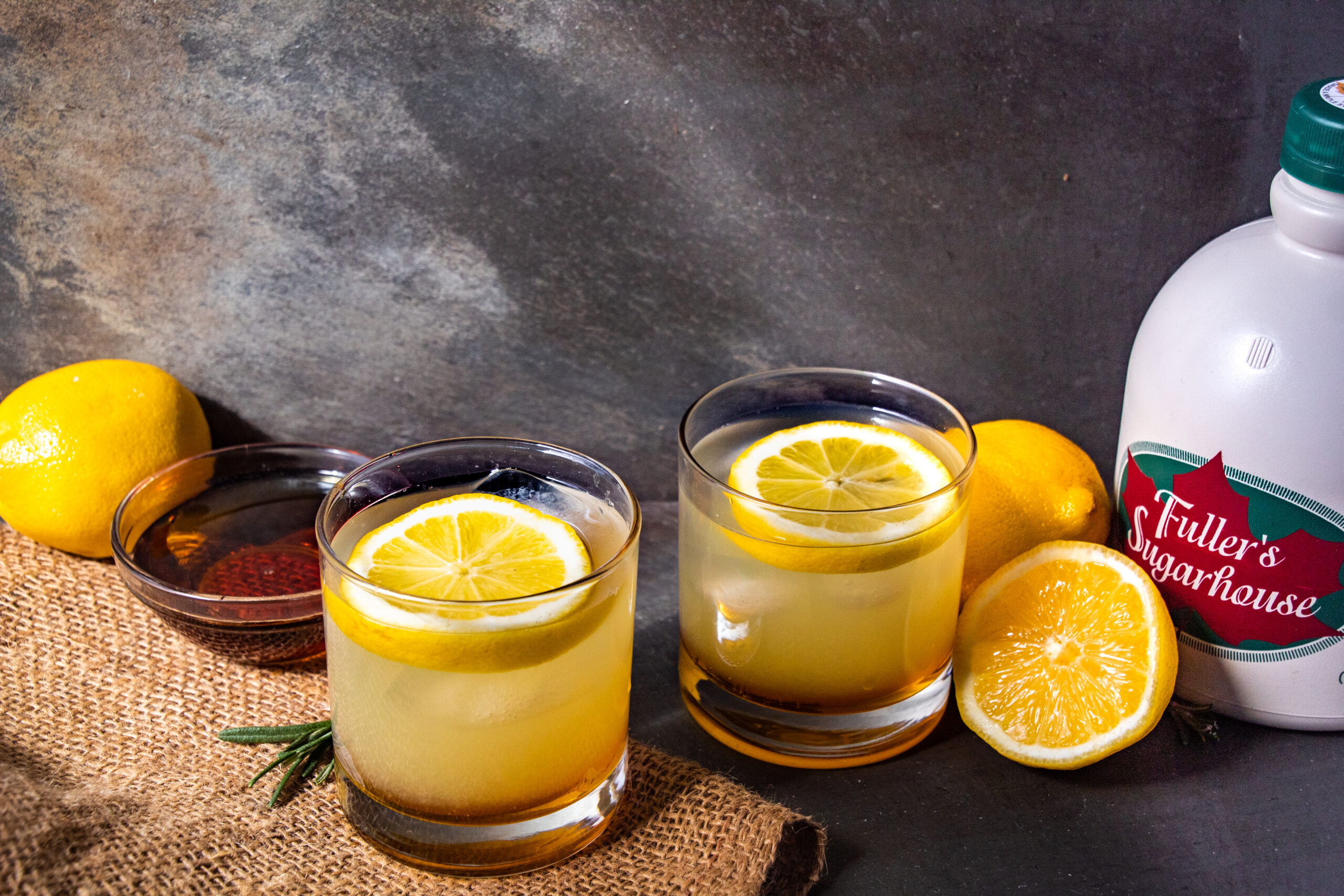 Maple Rosemary Lemonade