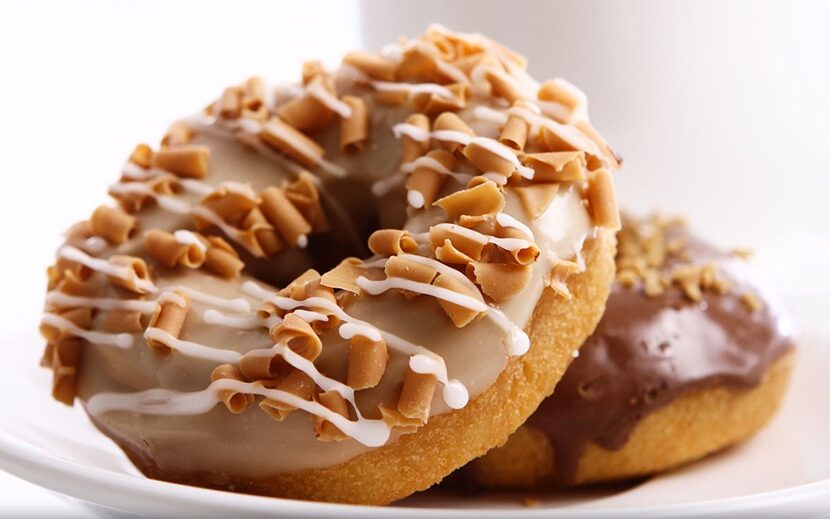 Apple Cider Donuts with Maple Glaze