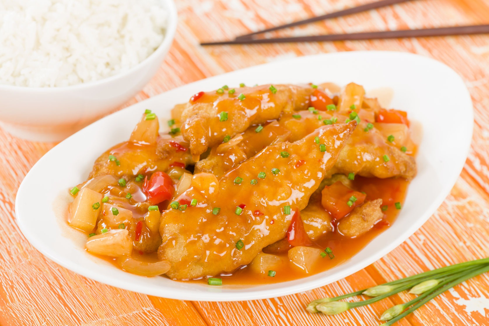 Sweet & Sour Maple Chicken