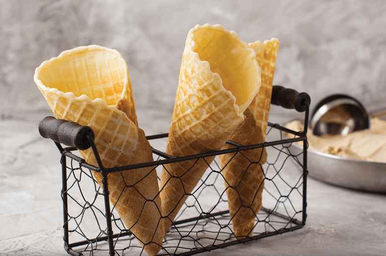 Maple Waffles Cones