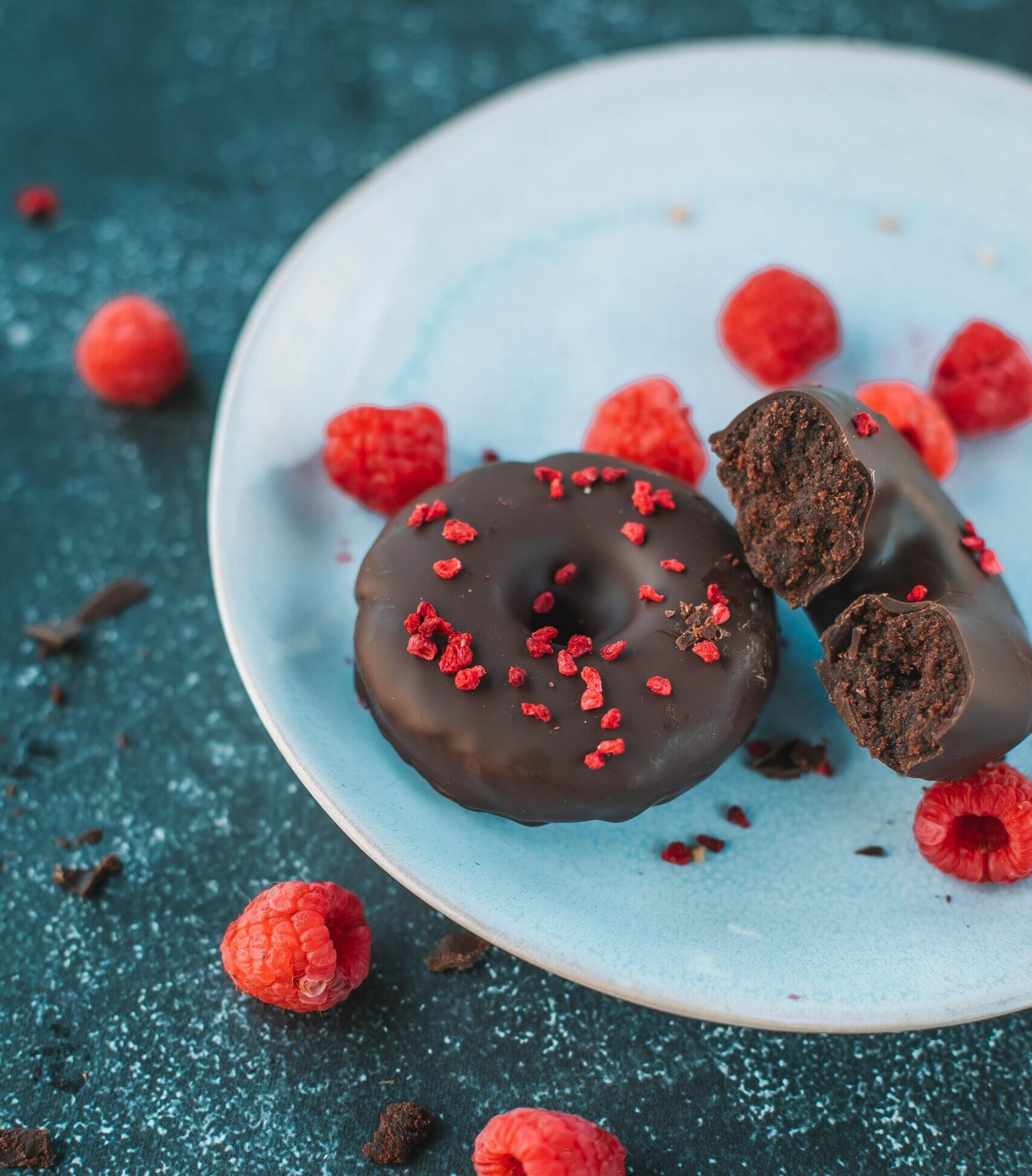 Maple Chocolate Donuts