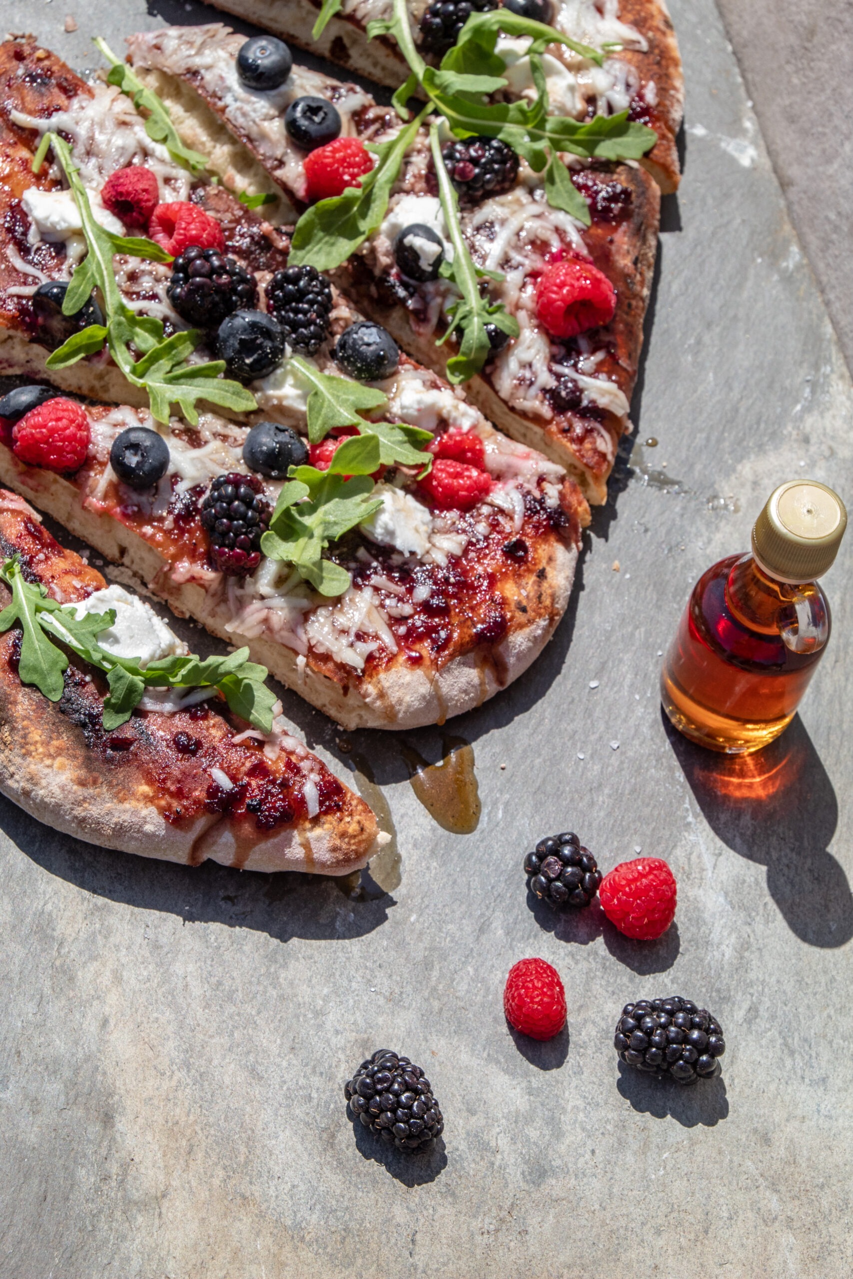 Maple Berry Grilled Pizza