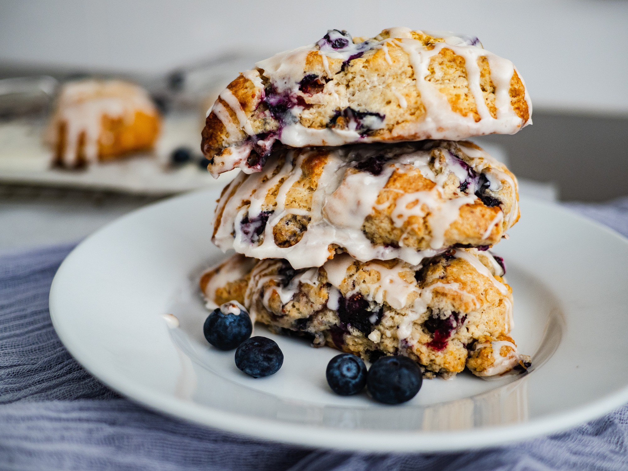 Blueberry Maple Scones