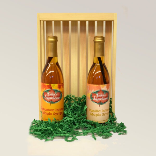 Cinnamon Infused and Vanilla and Cinnamon Infused Maple Syrup Set