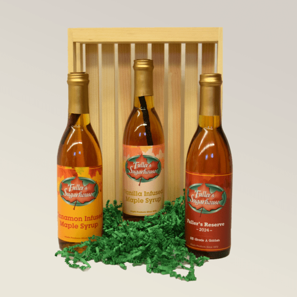 Fuller's Sugarhouse Infused NH Maple Syrup and Reserve Syrup set
