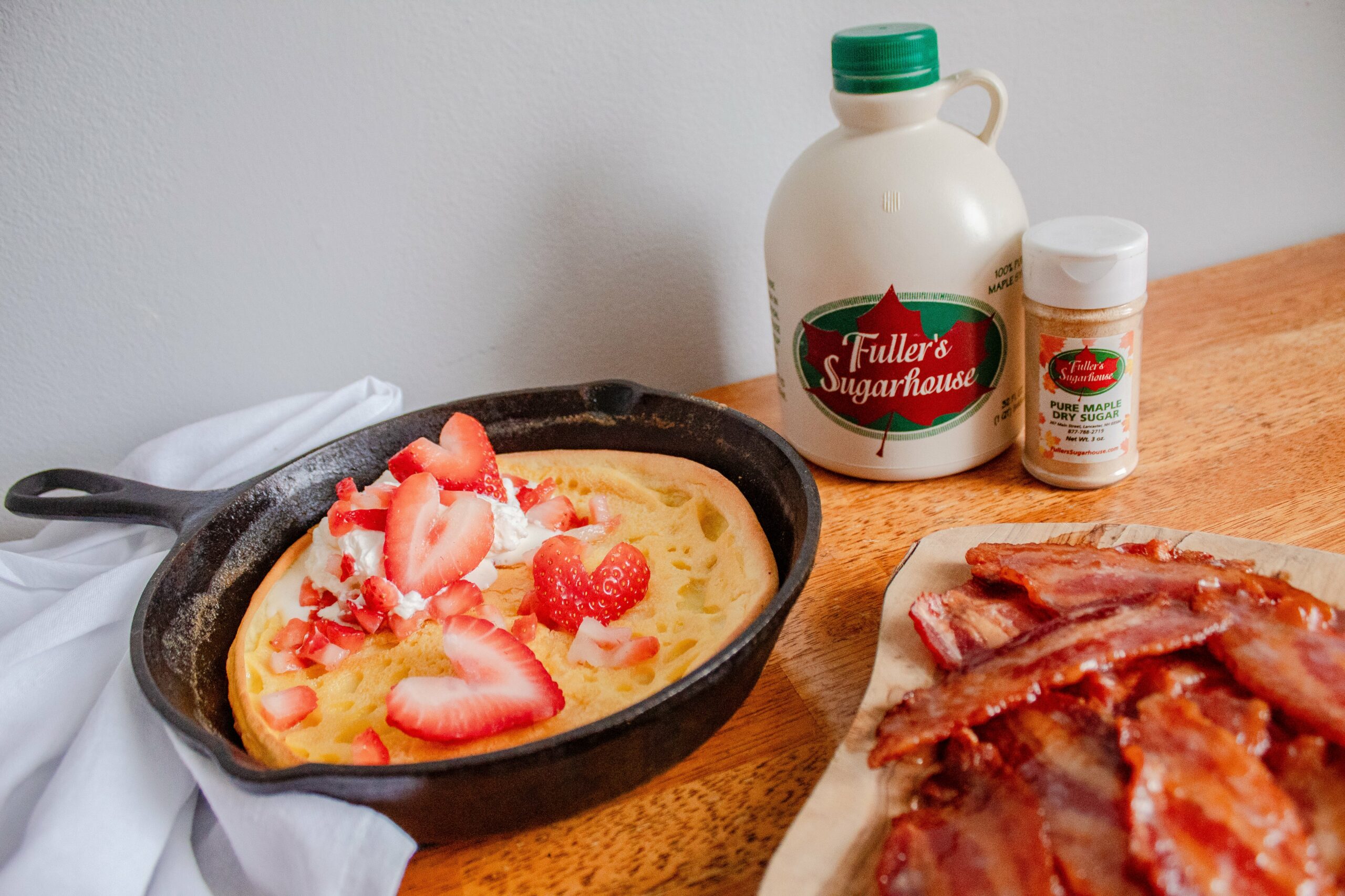 Maple Dutch Baby Pancake