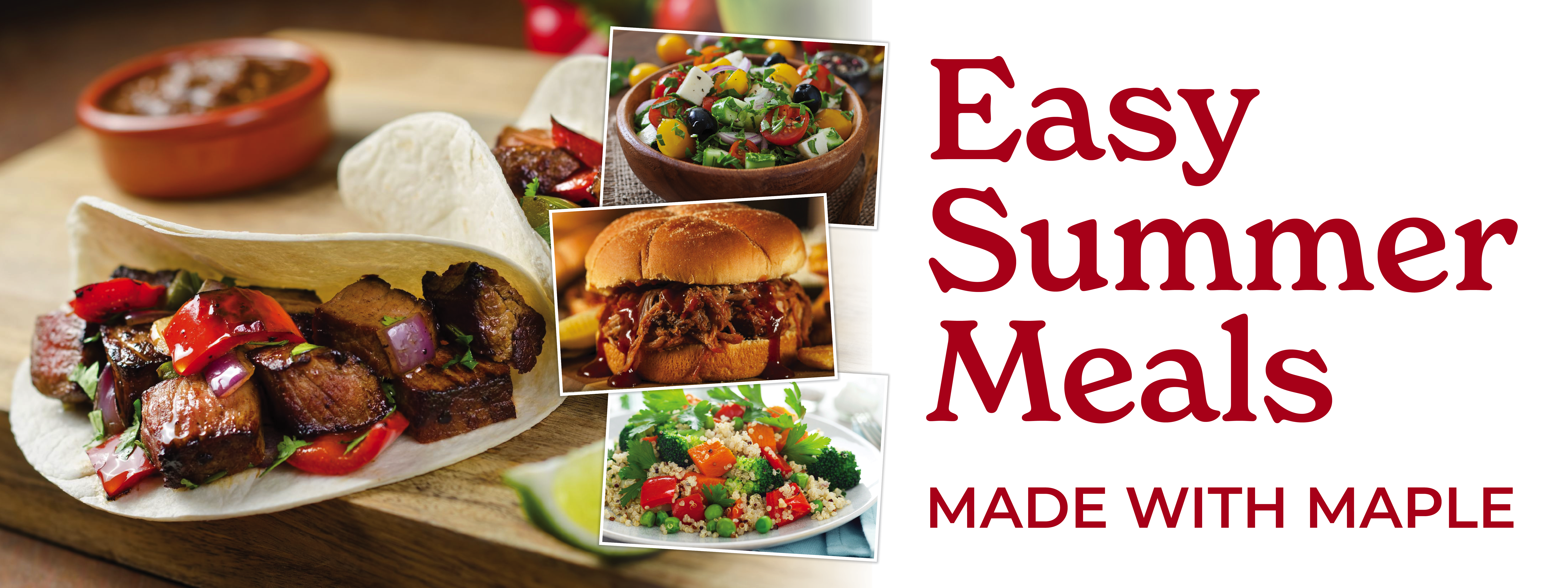 easy summer maple recipes