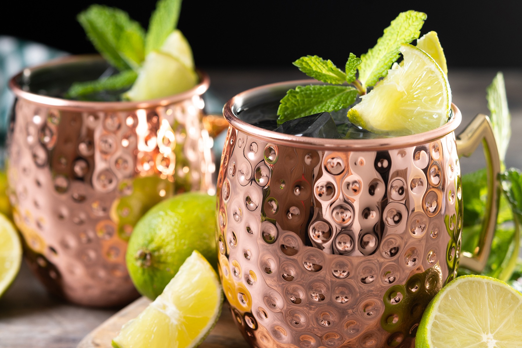 Maple Ginger Mule Mocktail